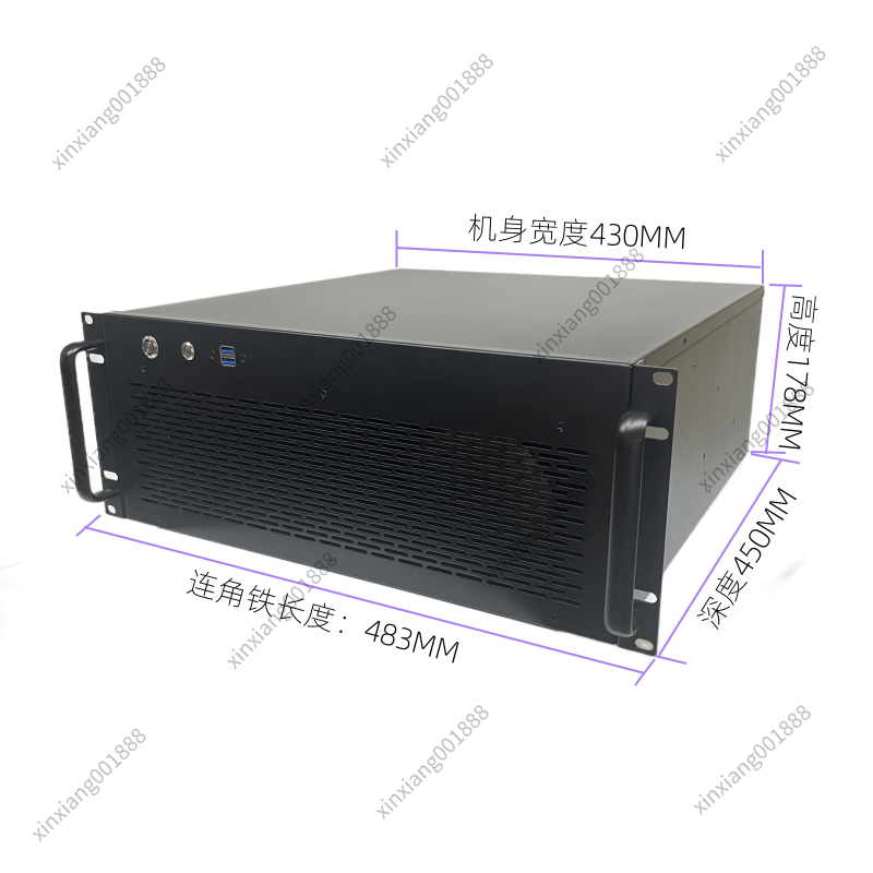 8 Gpu 4U Server Chassis - For 4U Server Chassis 3.0U ATX