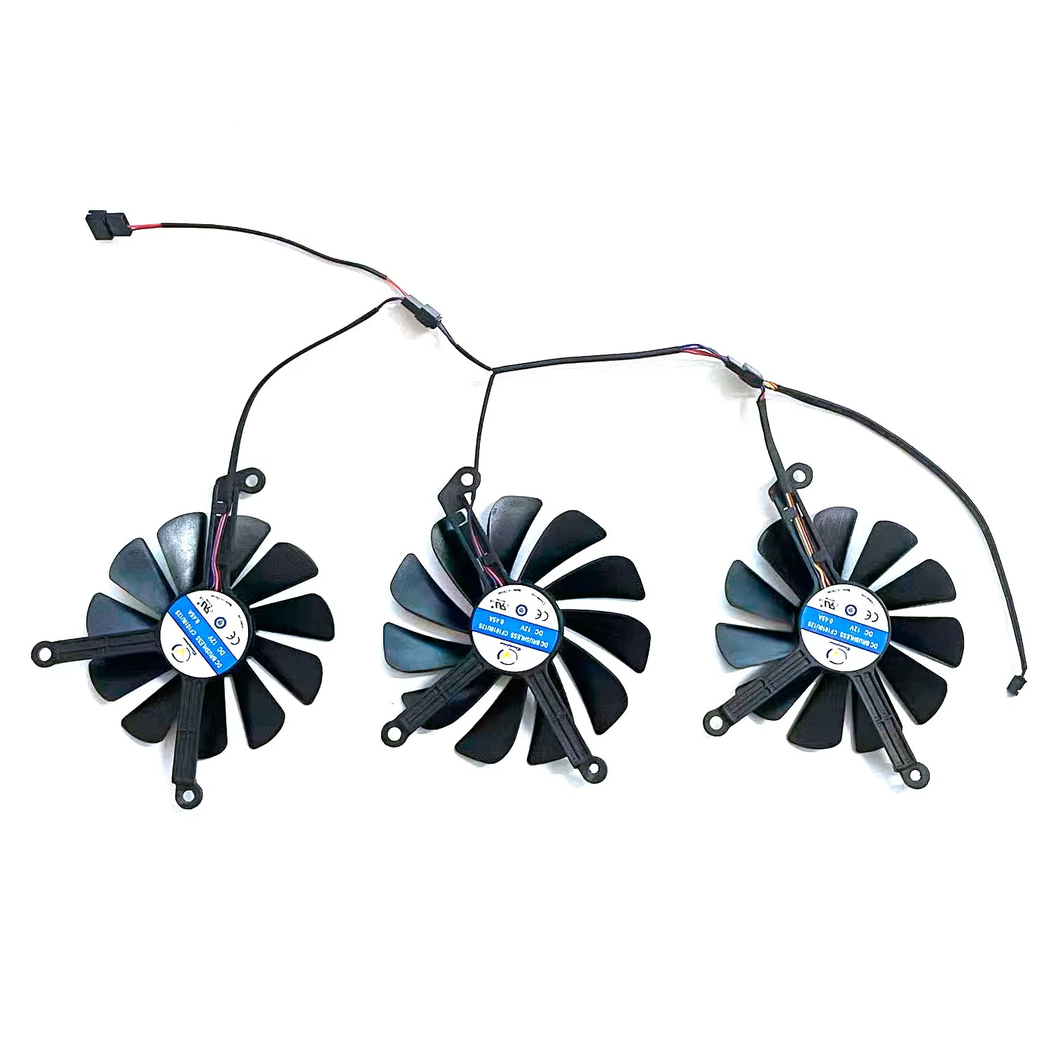 New DIY GPU fan 4PIN 95MM 85MM - огляд і ціна Rx 6700 Xt 12Gb Graphics Card